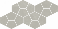 Континуум Сильвер Мозаика Призм 41.3x20.5 см